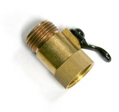 BRASS DUAL SHUT-OFF VALVE